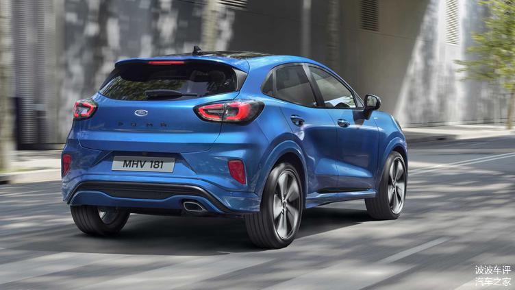 福特發(fā)布PUMA小型SUV官圖，歐式風(fēng)格，造型很有柔和感