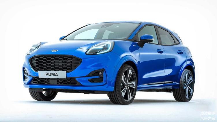 福特發(fā)布PUMA小型SUV官圖，歐式風(fēng)格，造型很有柔和感